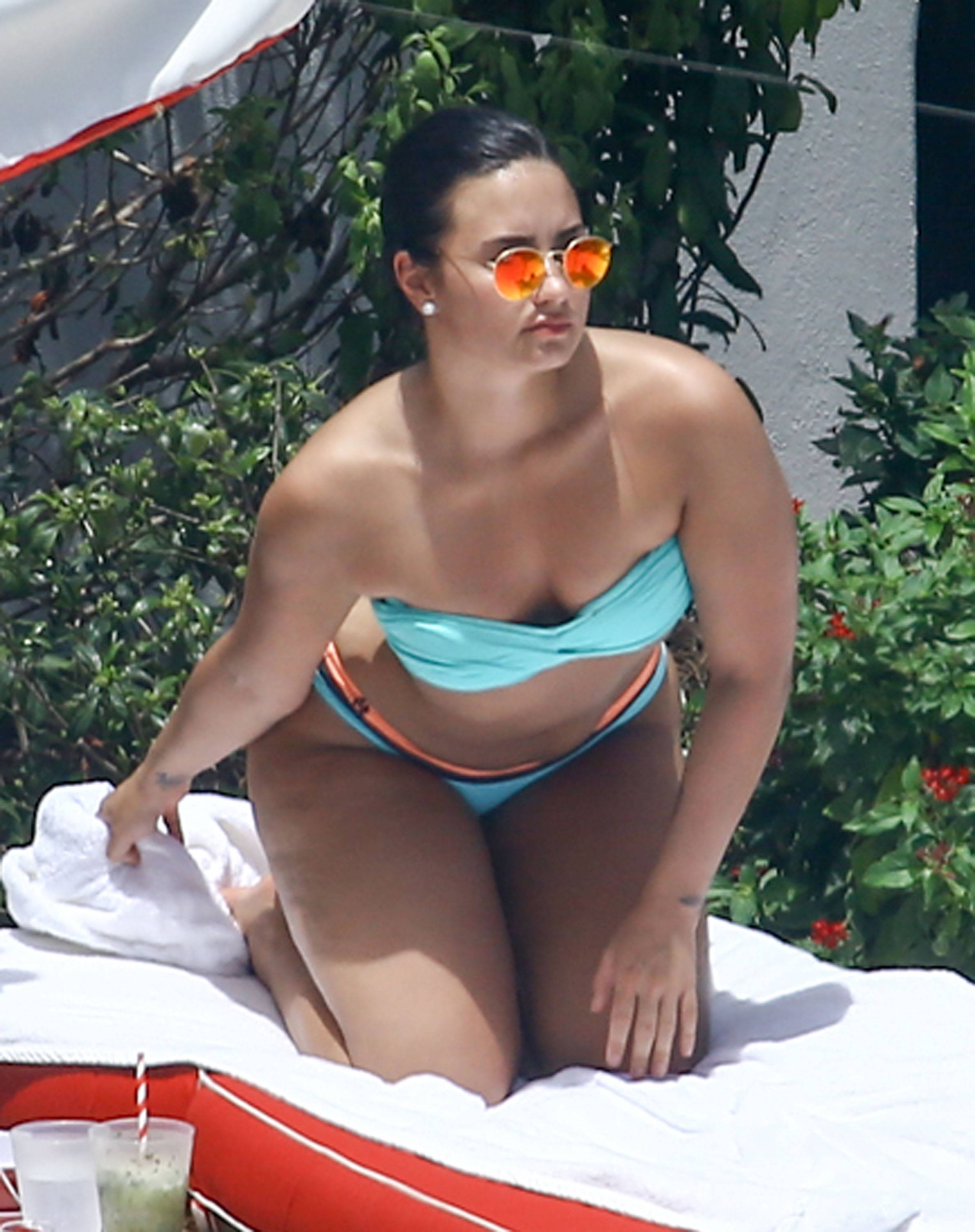 Image result for demi lovato thick body